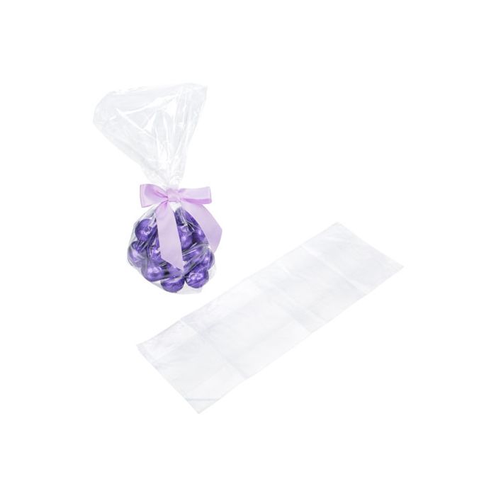 Sachets plastiques à soufflet 10.2x5x30.5cm (100 Pièces) [1GE4212]