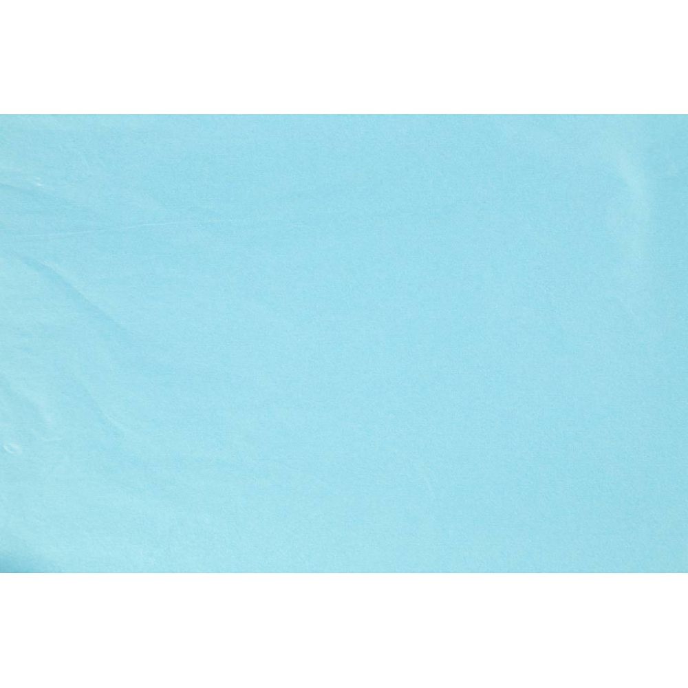 Papier de soie, bleu clair, 50x70 cm, 14 gr, 25 flles/ 1 Pq. [HOB20814]
