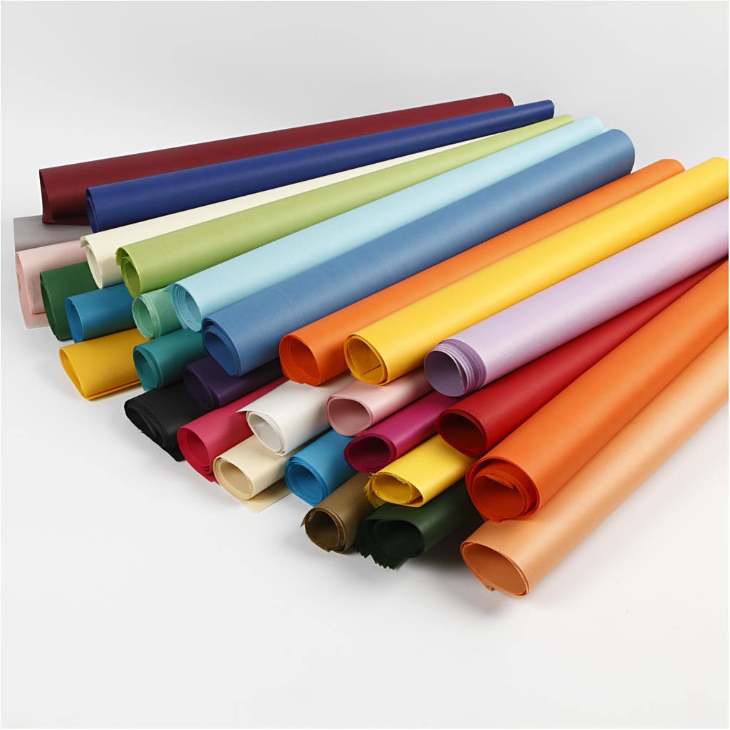 Papier de Soie, feuille 50x70 cm, 17 gr, 300 flles/ 1 Pq. [HOB-20906]