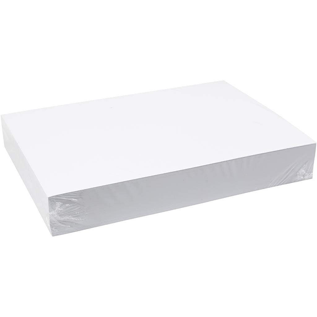 Papier à Dessin, A4, feuille 210x297 mm, 160 gr, blanc, 250 flles/ 1 Pq. [HOB-23528]