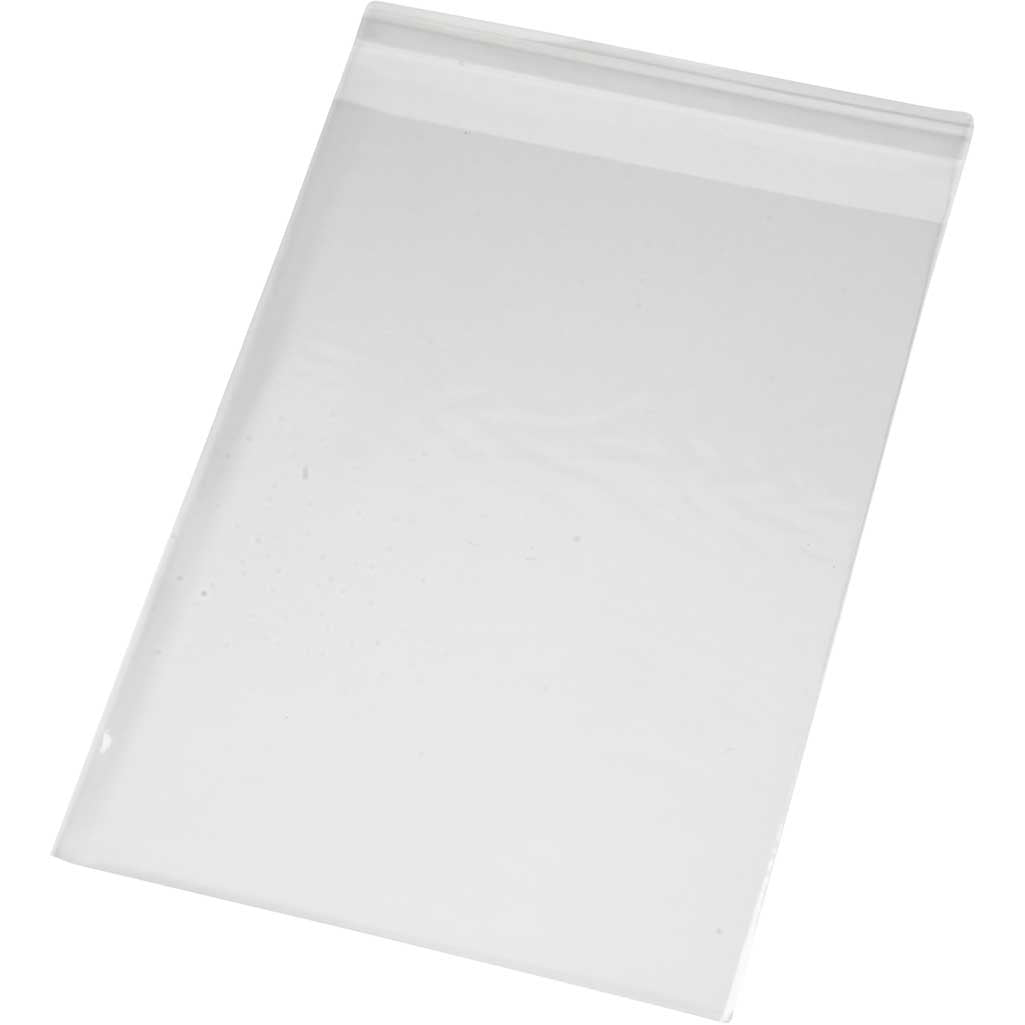 Cellophane Bag, H: 17,3 cm, W: 12,3 cm, thickness 25 my, 200 pc
