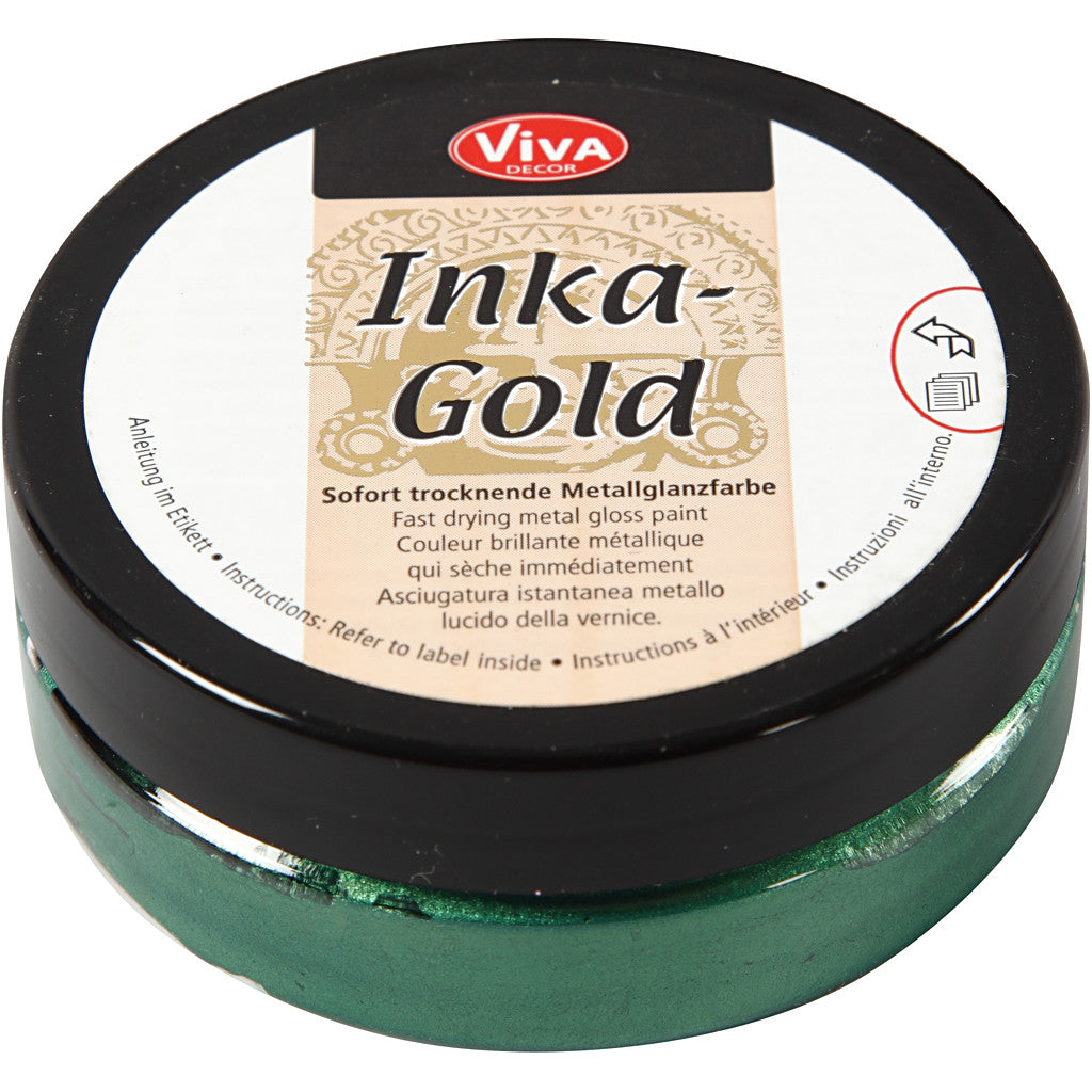 Inka Gold, émeraude, 50 ml/ 1 boîte [HOB-26920]