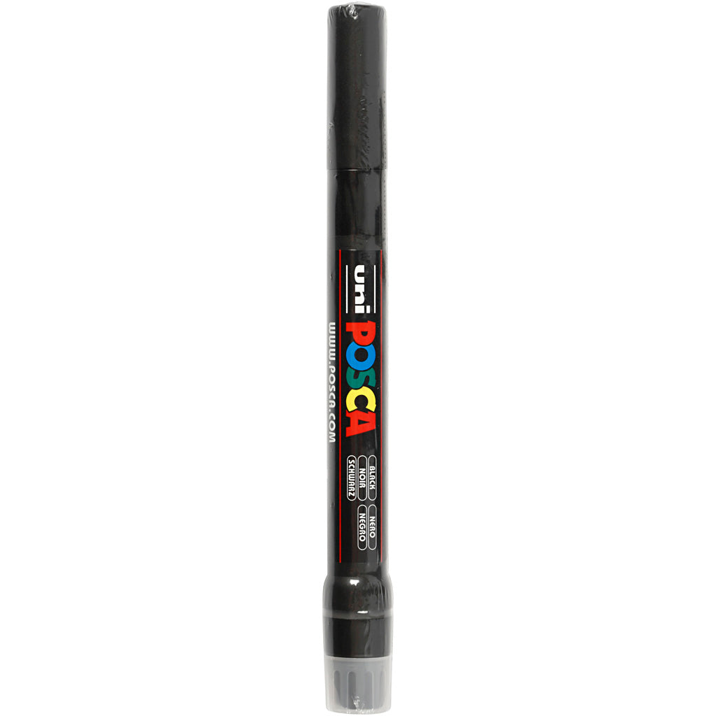 Posca Marker, no. PCF350, line 1-10 mm, brush, black