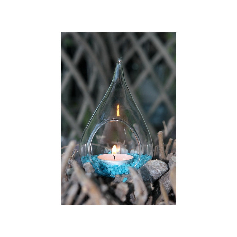 Boule en verre pour bougie chauffe-plat Ø 6 cm x 8 cm (12 pièces) [IFS-28049]