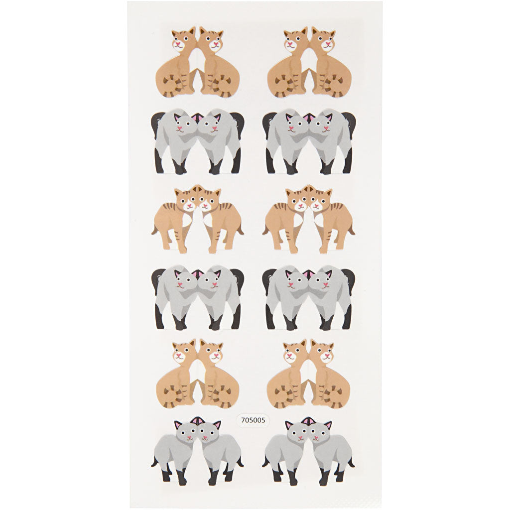 Autocollants pour index, feuille 7,5x15 cm, 10 Pq./ 1 Pq. [HOB-28933]