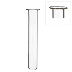 Tube à essai avec anneau Ø 2,5 cm, H. 20 cm (12 pièces) [IFS-29128]
