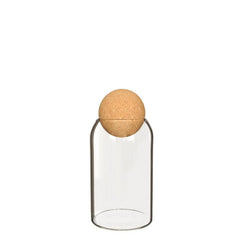 Terrarium en verre Sienna Ø 8,5 cm, H. 19 cm (6 pièces) [IFS-29714]