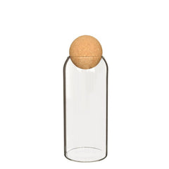 Terrarium en verre Sienna Ø 8,5 cm, H. 24 cm (6 pièces) [IFS-29715]