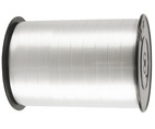 Ruban cadeau, L : 10 mm, brillante, argent, 250 m/ 1 rouleau [HOB-20210]