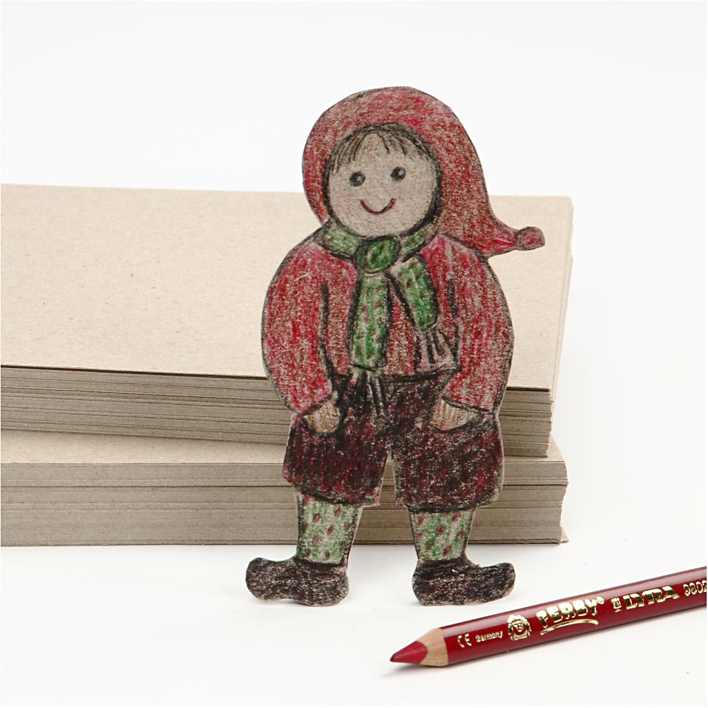 Carton Recyclé, A4, feuille 210x297 mm, 225 gr, brun gris, 125 flles/ 1 Pq. [HOB-20514]