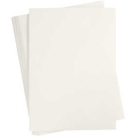 Papier Cartonné, A2, feuille 420x594 mm, 180 gr, blanc cassé, 100 flles/ 1 Pq. [HOB-213036]