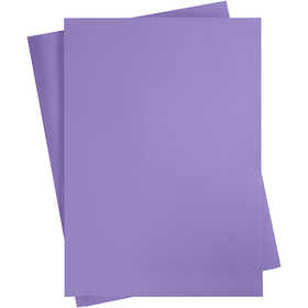 Papier Cartonné, A2, feuille 420x594 mm, 180 gr, violet, 10 flles/ 1 Pq. [HOB-21517]
