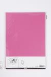 Papier cartonné, A4, feuille 210x297 mm, 220 gr, rose, 10 pièces/ 1 Pq. [HOB-219029]