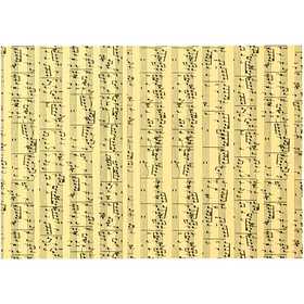 Papier cartonné, notes de musique, A4, feuille 210x297 mm, 180 gr, 10 flles/ 1 Pq. [HOB-219130]