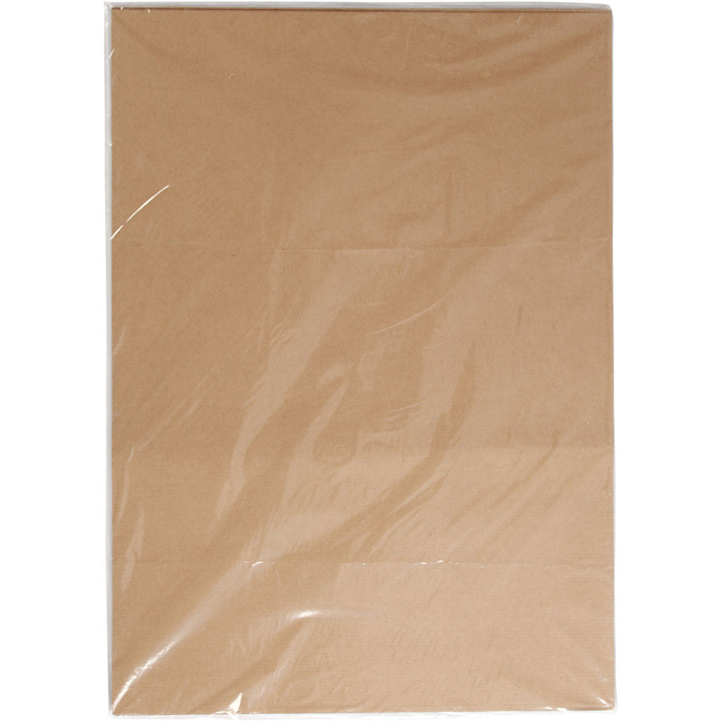 Carton ondulé, feuille 50x70 cm, 120 gr, 10 flles/ 1 Pq. [HOB-21928]