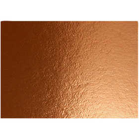 Papier métallisé, A4, feuille 210x297 mm, 280 gr, copper, 10 flles/ 1 Pq. [HOB-220800]