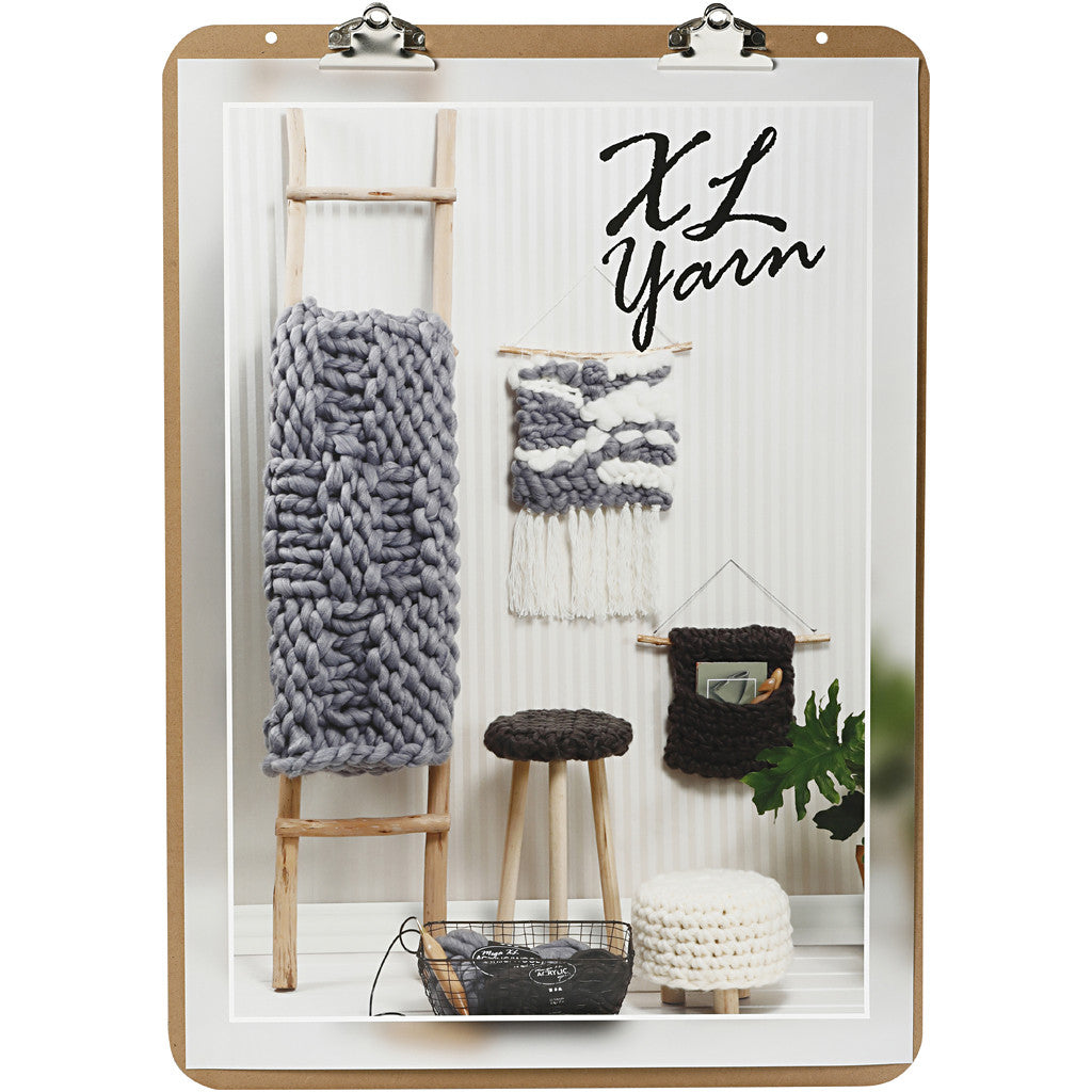 Plaque à pince chevalet, dim. 52x74 cm, ép. 5 mm, argent, 1 pièce [HOB-22163]