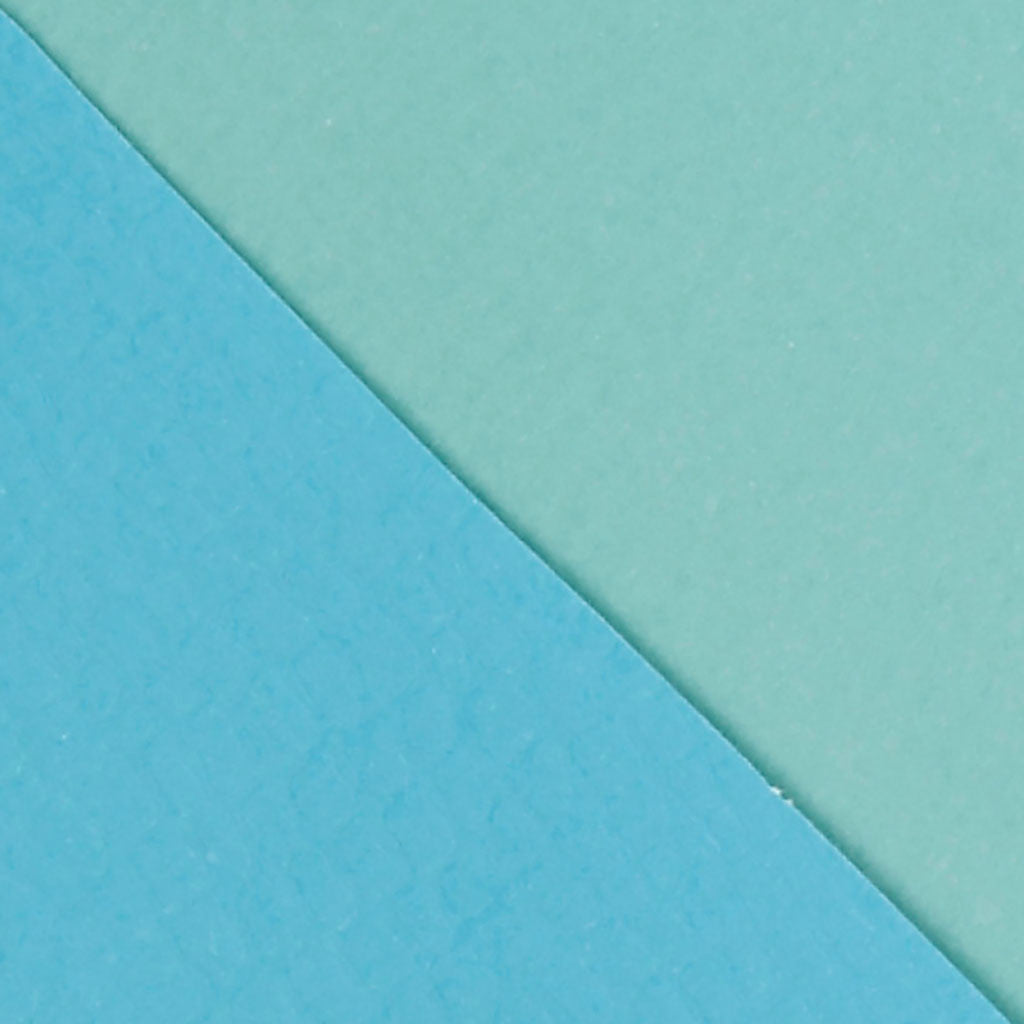 Boîte pliante, dim. 5,5x5,5 cm, 250 gr, turquoise clair/turquoise, 10 pièces/ 1 Pq. [HOB-233008]