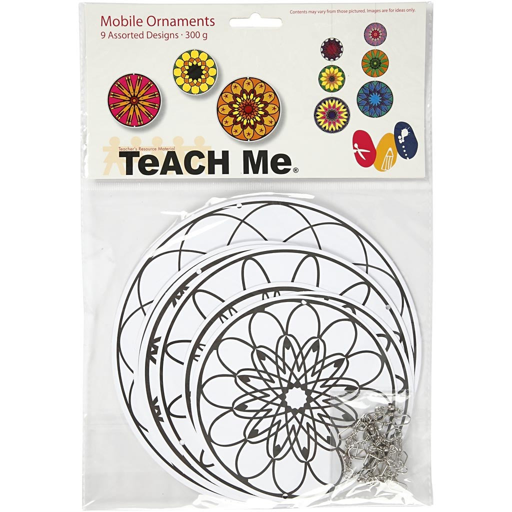 Mobile avec impressions, d 12+15+18 cm, 300 gr, 3 set/ 1 Pq. [HOB-235810]