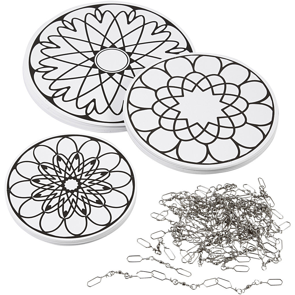 Mobile avec impressions, d 12+15+18 cm, 300 gr, 20 set/ 1 Pq. [HOB-23581]