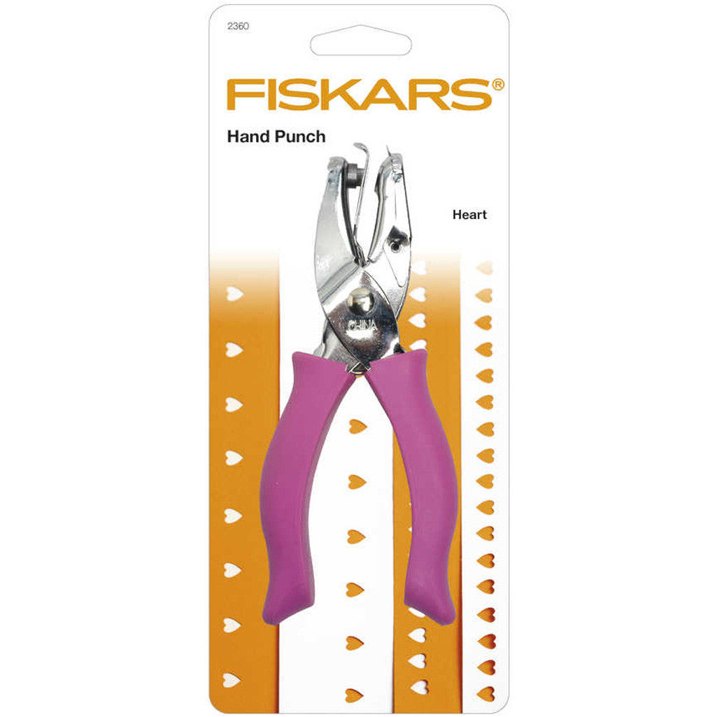 Fiskars Pince perforatrice, Coeur, diamètre intérieur 5 mm, 1 pièce [HOB-2360]