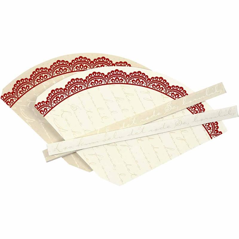 Cônes Vivi Gade, H : 13 cm, 160 gr, 10 pièces/ 1 Pq. [HOB-23863]