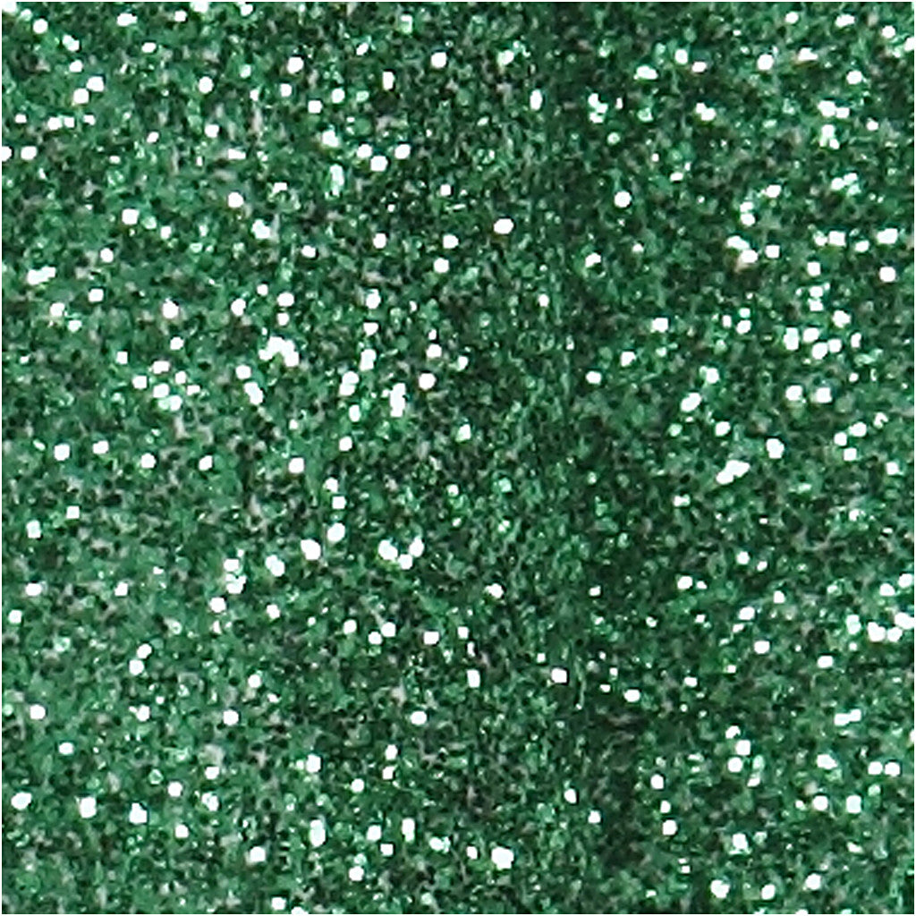 Noeud en papier, dim. 31x85 mm, glitter vert, 4 pièces/ 1 Pq. [HOB-24783]