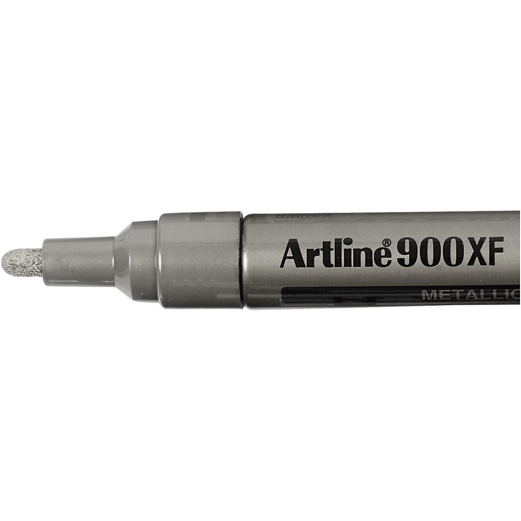 Feutre Permanent Deco, trait 2,3 mm, argent, 1 pièce [HOB-25040]