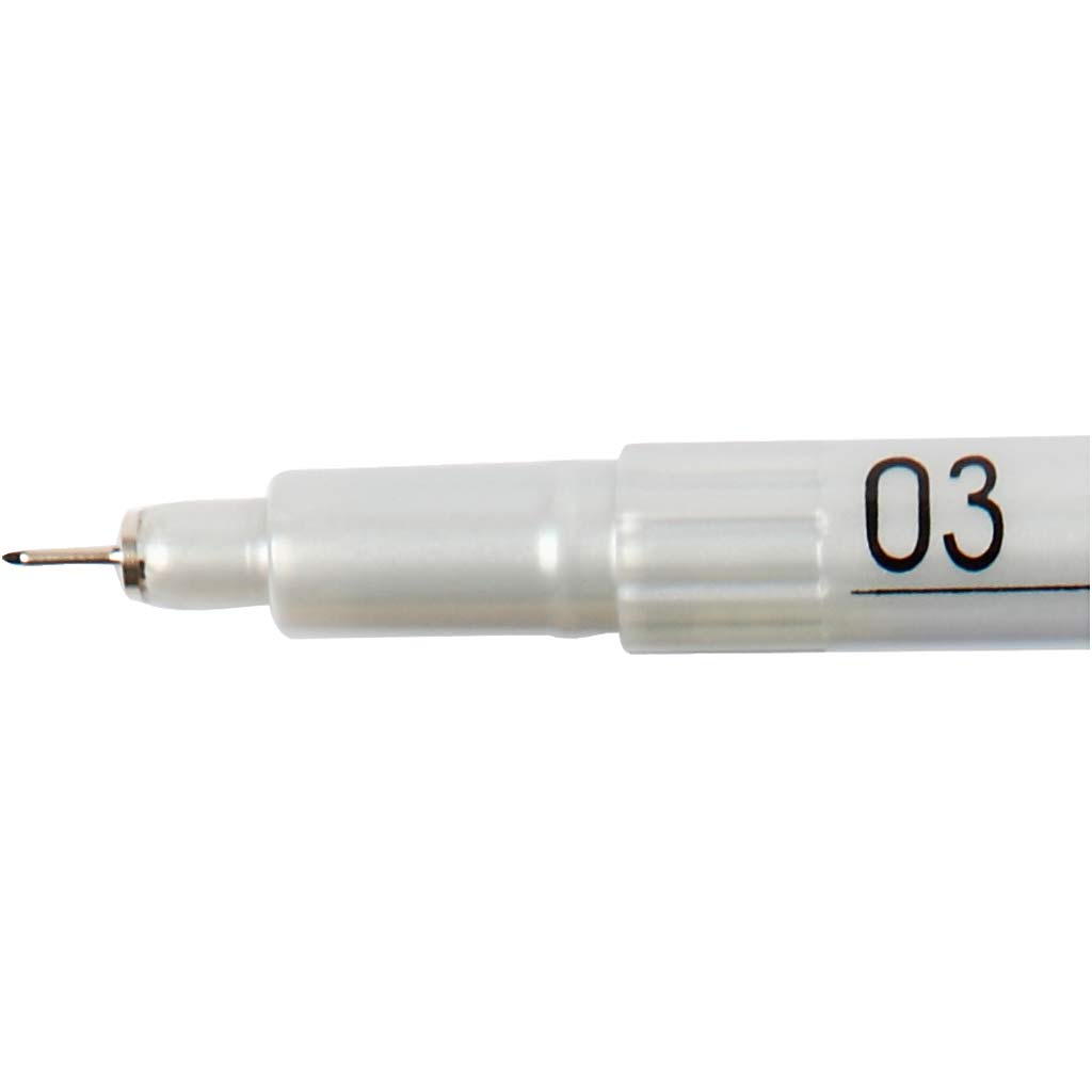 Fine-liner Medallion, trait 0,3 mm, noir, 1 pièce [HOB-25052]