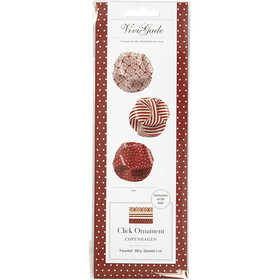 Boules Click, d 5 cm, dim. 3,5x8,8 cm, 9 set/ 1 Pq. [HOB-25133]