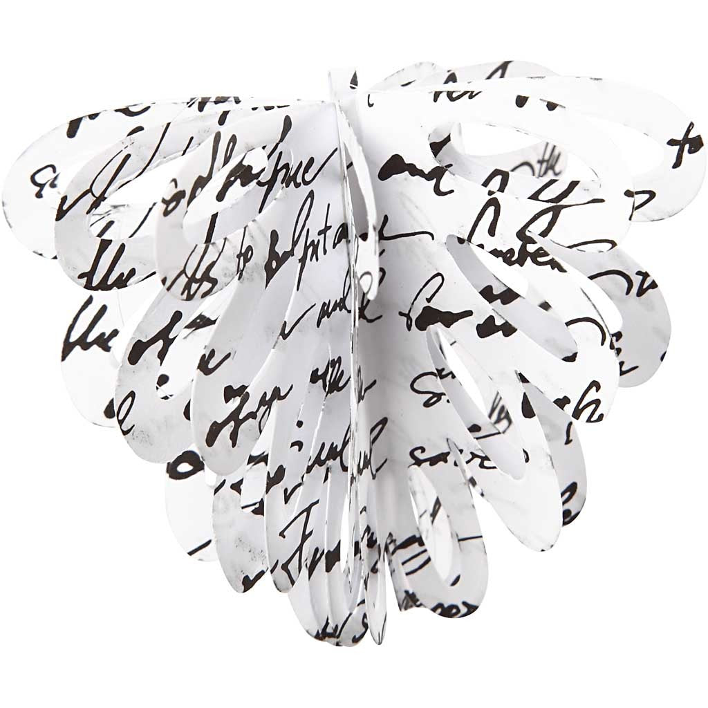 Cônes en papier, H : 6,8 cm, 120 gr, 6 pièces/ 1 Pq. [HOB-25231]