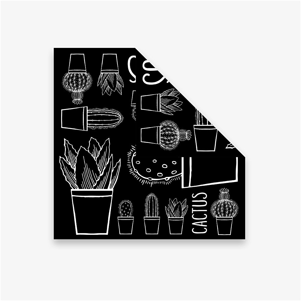 Papier Origami, dim. 10x10 cm, 80 gr, 40 flles/ 1 Pq. [HOB-25368]