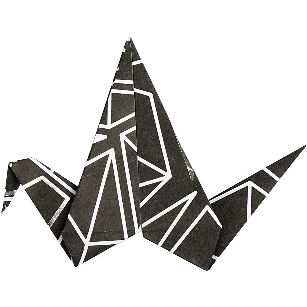 Papier Origami, dim. 10x10 cm, 80 gr, 40 flles/ 1 Pq. [HOB-25368]