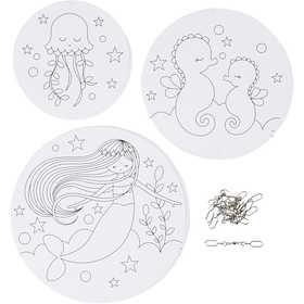 Décorations pour mobile avec motifs, d 12+15+18 cm, 300 gr, 3 set/ 1 Pq. [HOB-25456]