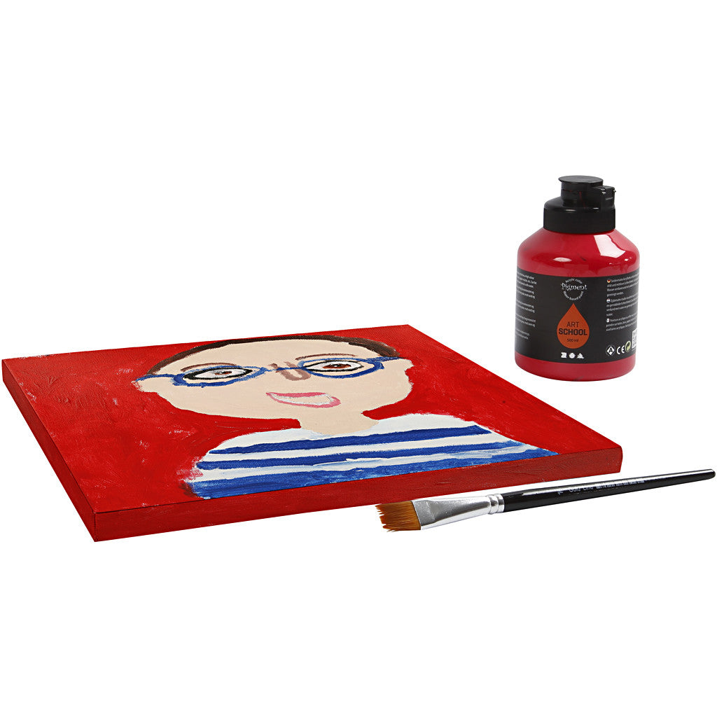 Entoilé, P: 1.6 cm, dim. 30x30 cm, 360 gr, blanc, 1 pièce [HOB-257050]