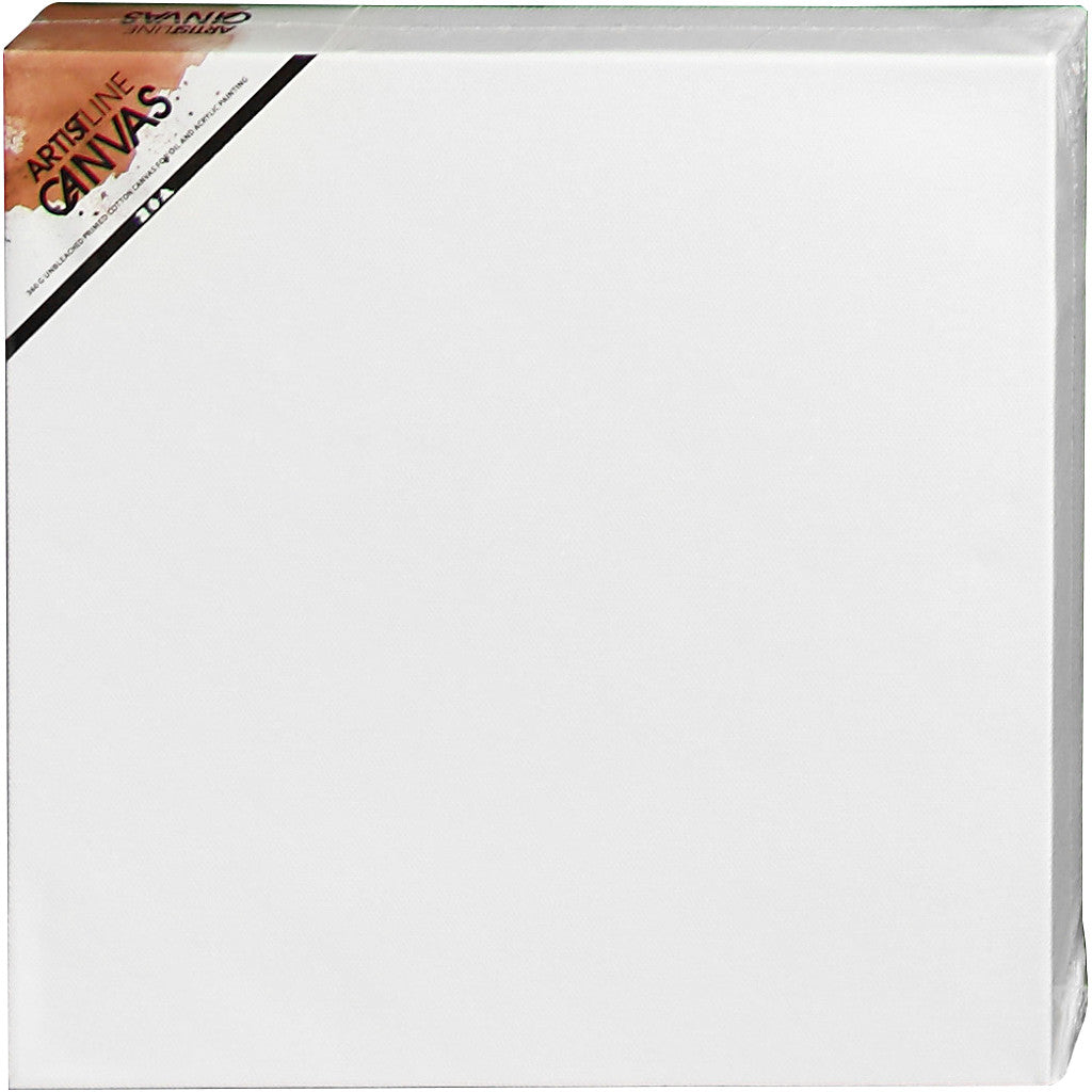 Entoilé, P: 3,7 cm, dim. 30x30 cm, 360 gr, blanc, 1 pièce [HOB-257250]