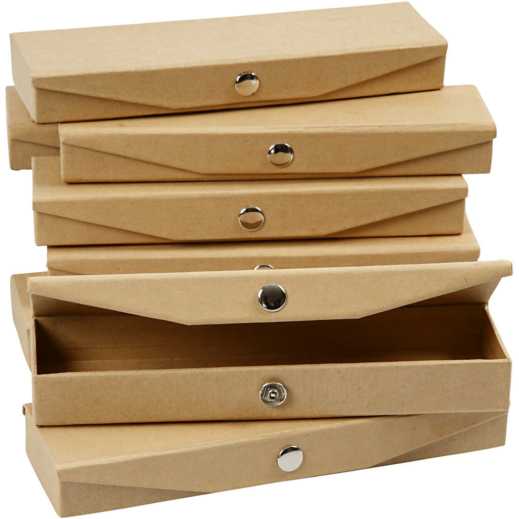 Boîte plumier, dim. 21x6x2,5 cm, 12 pièces/ 1 Pq. [HOB-26499]