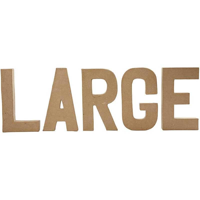 Lettre, A, H : 20,5 cm, L : 11,8 cm, ép. 2,5 cm, 1 pièce [HOB-26600]