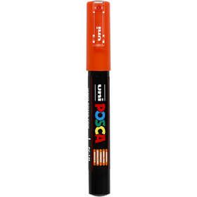 Feutre Posca, dim. PC-1M, trait 0,7 mm, extra fin, orange, 1 pièce [HOB-273054]