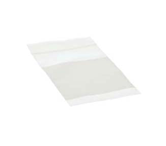 Sachet zip avec fenêtre d'écriture blanche Qualité Supérieure 12,7x20,3cm (100 pièces) [4WE58]