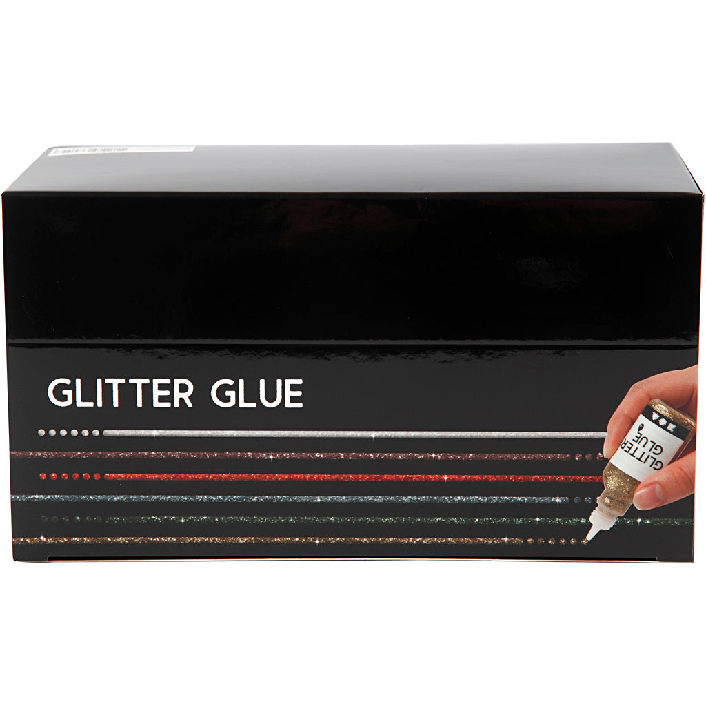Colle à paillettes, 36x25 ml/ 1 Pq. [HOB-31840]