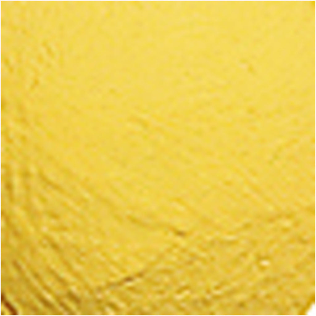 Peinture Acrylique Mate, jaune, 500 ml/ 1 flacon [HOB-32112]