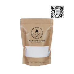 Bougie Pearlsand 400 g blanche (6 pièces) [IFS-32727]