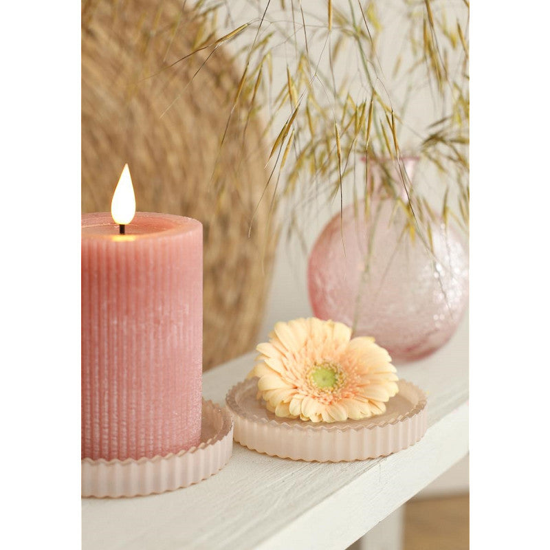 Coupelles en verre Kate Ø 10 cm, H. 6,5 cm, crème dépoli, lot de 4 (6 pièces) [IFS-34104]