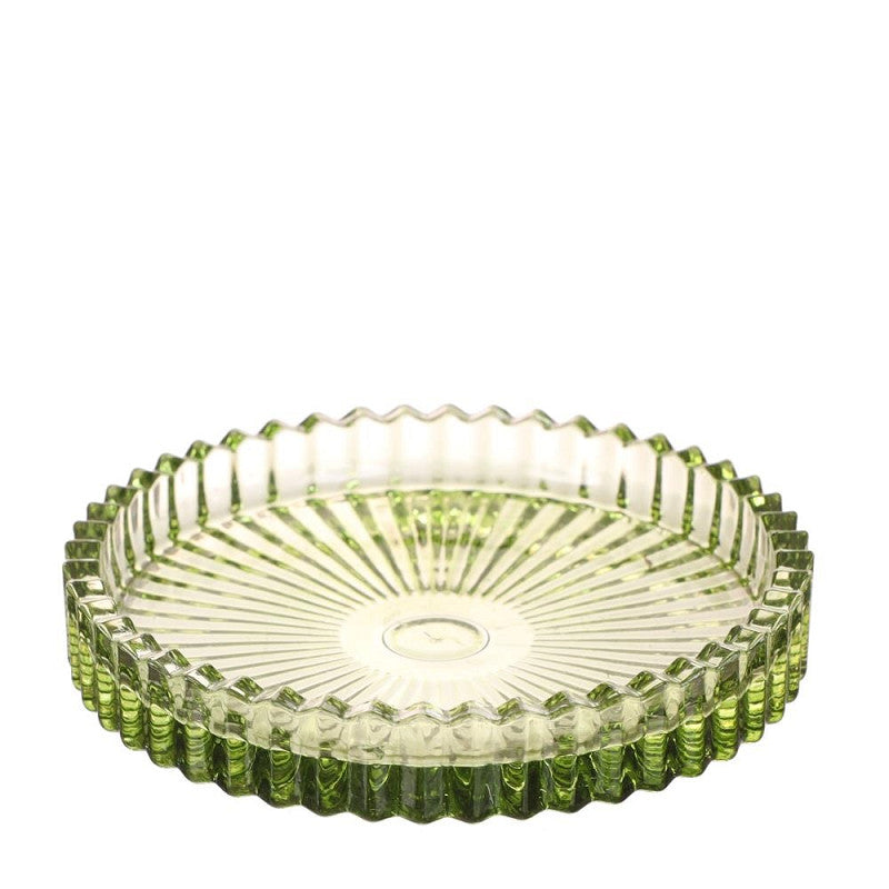 Coupelles en verre Kate Ø 10 cm, H. 6,5 cm, vert tendre, lot de 4 (6 pièces) [IFS-34105]