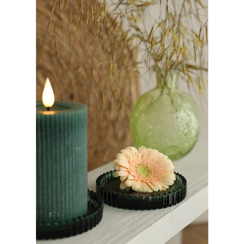 Coupelles en verre Kate Ø 10 cm, H. 6,5 cm, vert foncé, lot de 4 (6 pièces) [IFS-34108]