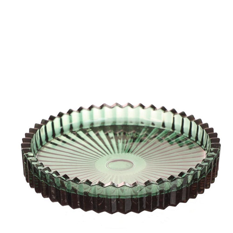 Coupelles en verre Kate Ø 10 cm, H. 6,5 cm, vert foncé, lot de 4 (6 pièces) [IFS-34108]