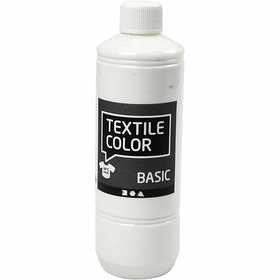 Textile Color, blanc, 500 ml/ 1 flacon [HOB-34154]