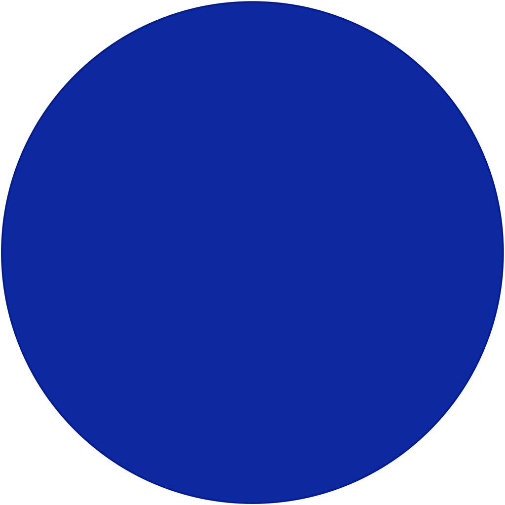 Pastilles aquarelles, H : 16 mm, d 44 mm, bleu, 6 pièces/ 1 Pq. [HOB-34482]