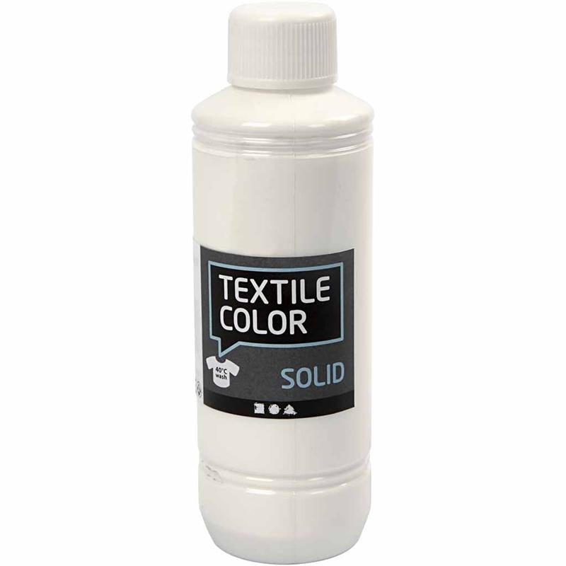 Textile Solid, opaque, white, 250 ml/ 1 bottle